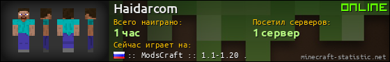 Юзербар 560x90 для Haidarcom