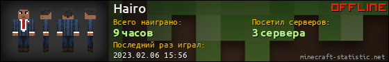 Юзербар 560x90 для Hairo