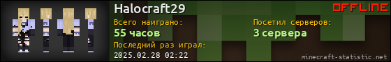 Юзербар 560x90 для Halocraft29
