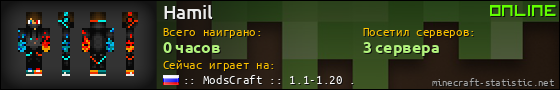 Юзербар 560x90 для Hamil