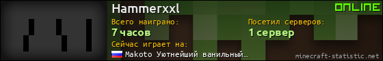 Юзербар 560x90 для Hammerxxl