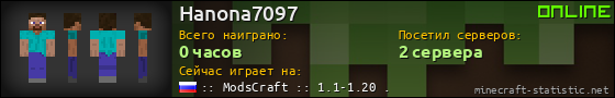 Юзербар 560x90 для Hanona7097