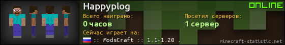 Юзербар 560x90 для Happyplog