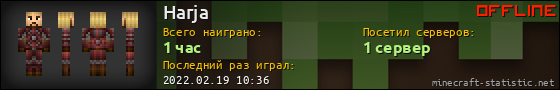 Юзербар 560x90 для Harja