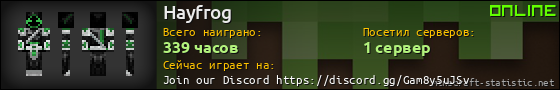 Юзербар 560x90 для Hayfrog