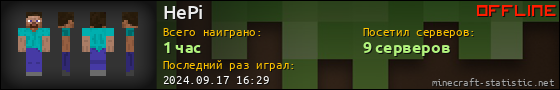 Юзербар 560x90 для HePi