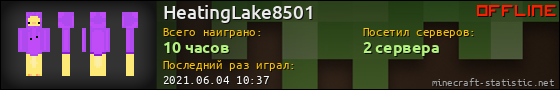 Юзербар 560x90 для HeatingLake8501