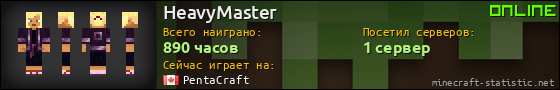 Юзербар 560x90 для HeavyMaster