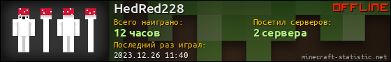 Юзербар 560x90 для HedRed228