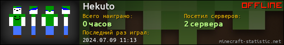 Юзербар 560x90 для Hekuto