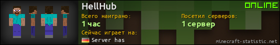 Юзербар 560x90 для HellHub