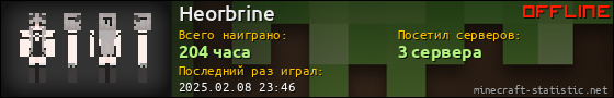 Юзербар 560x90 для Heorbrine