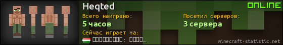 Юзербар 560x90 для Heqted