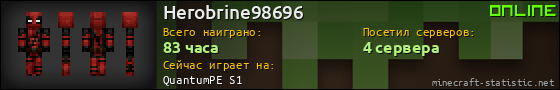 Юзербар 560x90 для Herobrine98696