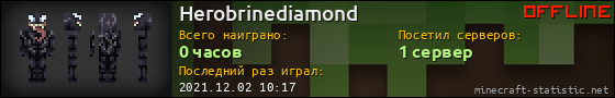 Юзербар 560x90 для Herobrinediamond