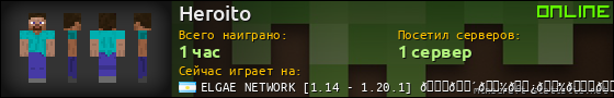 Юзербар 560x90 для Heroito