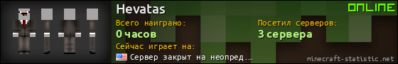 Юзербар 560x90 для Hevatas