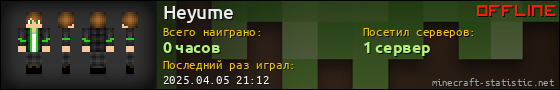Юзербар 560x90 для Heyume