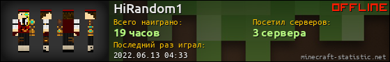 Юзербар 560x90 для HiRandom1