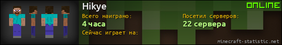 Юзербар 560x90 для Hikye