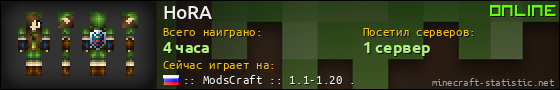 Юзербар 560x90 для HoRA