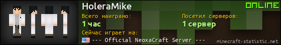 Юзербар 560x90 для HoleraMike