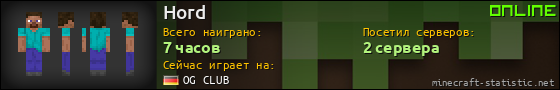 Юзербар 560x90 для Hord