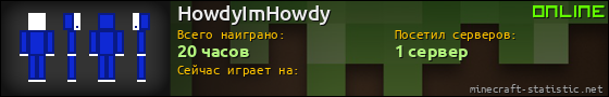 Юзербар 560x90 для HowdyImHowdy