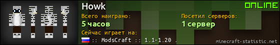 Юзербар 560x90 для Howk