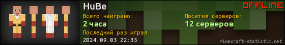 Юзербар 560x90 для HuBe