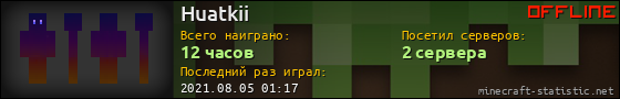 Юзербар 560x90 для Huatkii
