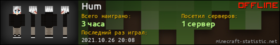 Юзербар 560x90 для Hum