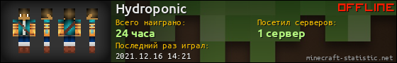 Юзербар 560x90 для Hydroponic