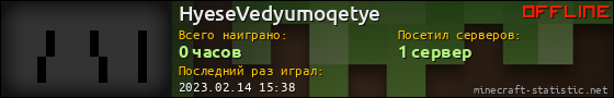 Юзербар 560x90 для HyeseVedyumoqetye