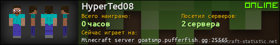 Юзербар 560x90 для HyperTed08