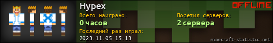 Юзербар 560x90 для Hypex