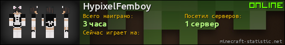 Юзербар 560x90 для HypixelFemboy