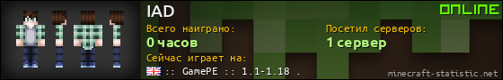 Юзербар 560x90 для IAD