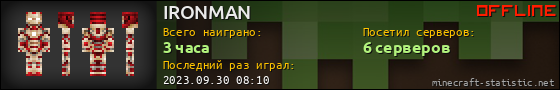 Юзербар 560x90 для IRONMAN