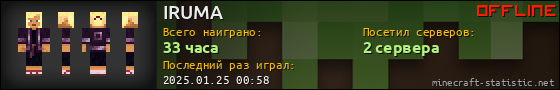 Юзербар 560x90 для IRUMA