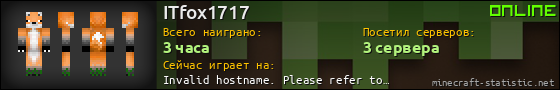Юзербар 560x90 для ITfox1717