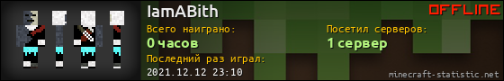 Юзербар 560x90 для IamABith