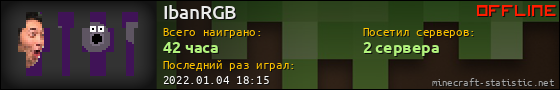 Юзербар 560x90 для IbanRGB