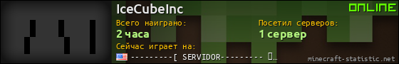 Юзербар 560x90 для IceCubeInc