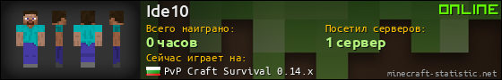 Юзербар 560x90 для Ide10