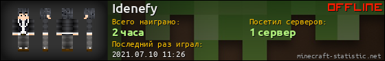 Юзербар 560x90 для Idenefy