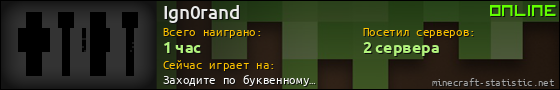 Юзербар 560x90 для Ign0rand