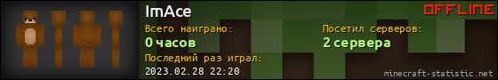 Юзербар 560x90 для ImAce