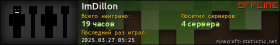 Юзербар 560x90 для ImDillon