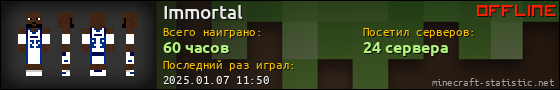 Юзербар 560x90 для Immortal